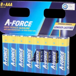 A-Force High Power Alkaline batterijen AAA 8 Stuks | Action NL Clearance