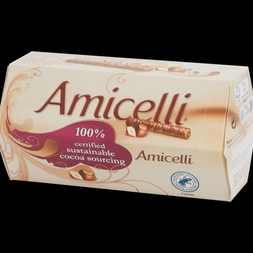Amicelli chocolade-hazelnoot wafelrolletjes | Action NL Hot