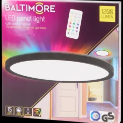 Baltimore paneelverlichting met afstandsbediening | Action NL Online