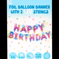 Cool2Party folieballon slinger Happy Birthday | Action NL Best