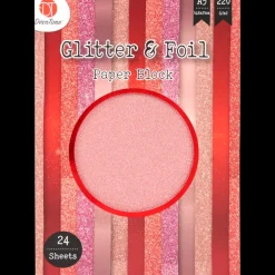 DécoTime metallic folie en glitterpapier | Action NL Discount