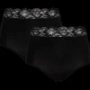 Dolce Bella kanten maxi-slips Vrouw 2 Stuks | Action NL