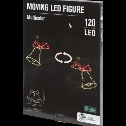 Draaiend ledfiguur Kerst | Action NL New