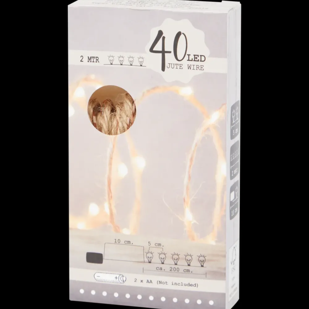 Jute touw met ledverlichting | Action NL Online