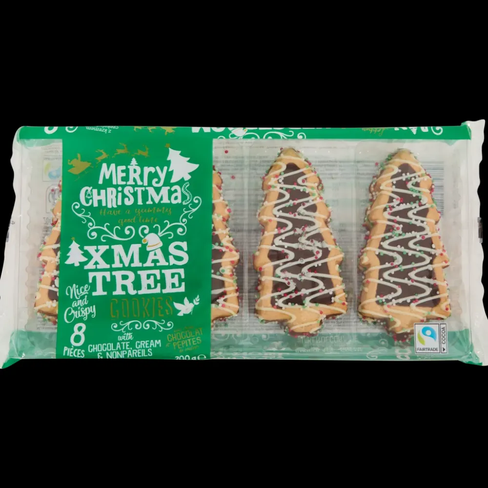 Kerstboomkoekjes met chocolade | Action NL Outlet