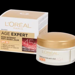 L'Oréal L'Oréal Triple Action Anti-Âge dagcrème 45+ Pro-Retinol 50 ml | Action NL Discount