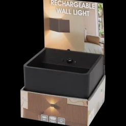 Oplaadbare led-wandlamp Kunststof | Action NL