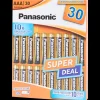 Panasonic alkaline batterijen AAA 30 Stuks | Action NL Discount