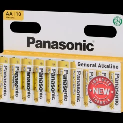 Panasonic batterijen AA 10 Stuks | Action NL Discount
