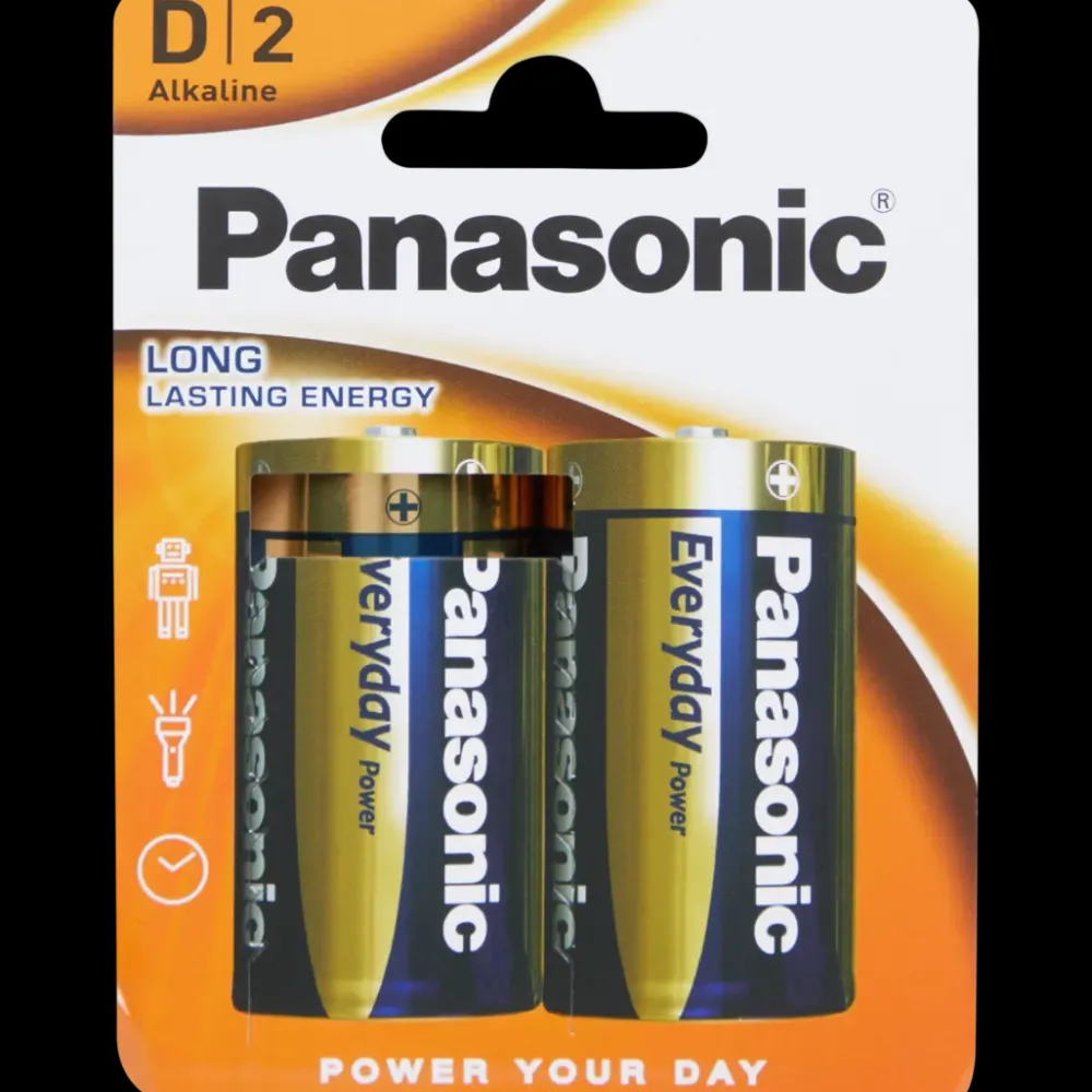 Panasonic batterijen D 2 Stuks | Action NL Clearance