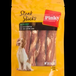 Pinky Steak Sticks hondensnacks | Action NL Clearance