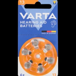 Varta hoortoestelbatterijen type 13 6 Stuks | Action NL New