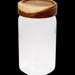 Voorraadpot met acaciadeksel | Action NL New